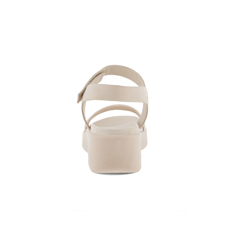 Sandalias Mujer - ECCO Flowt Lx Wedge - Beige - WUG213907